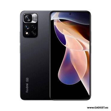 Redmi: Redmi, Redmi Note 11 Pro Plus, Б/у, 128 ГБ, цвет - Серый, 2 SIM