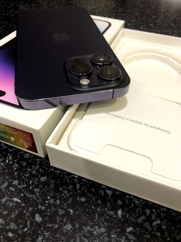 Apple iPhone: IPhone 14 Pro Max, 256 GB, Deep Purple, Face ID — 9