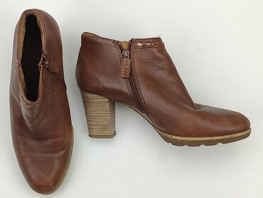 spódnice zara skóra: Ankle boots for women, 40, condition - Good