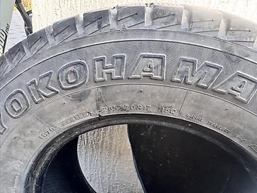 subaru sg5: Шины Yokohama, размер 265/70 R17 115Q Липучка. В хорошем состоянии — 1