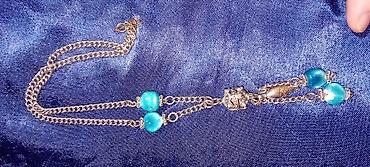 Ogrlice: Ručno rađene ogrlice – razni modeli - Set od zlatno‑braon perli — 28