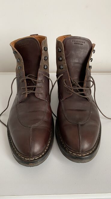 ботинки бу: Продаются мужские ботинки Heschung Ginko, цвет коньяк. Великолепное