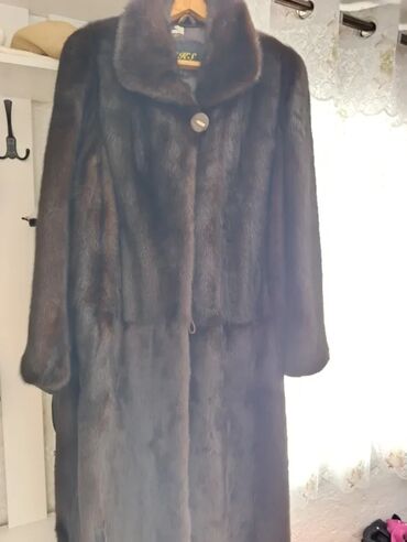 Шубы: Шуба, Норка, Длинная модель, Турция, XL — 4