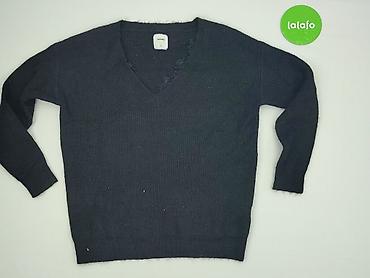 botki czarne: Sinsay, Sweter damski, rozmiar XS — 2