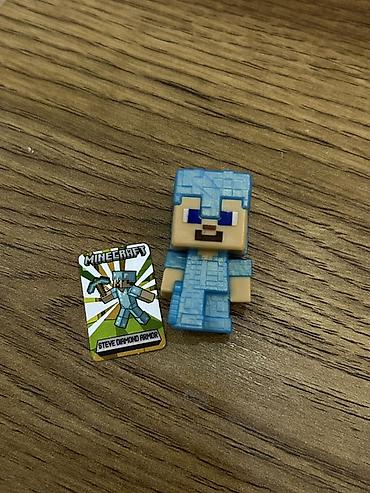 minecraft oyuncaqları: Minecraft minifiqur – Steve Diamond Armor - Orijinal Minecraft — 1