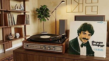 магнитофон купить: Vinil plastinkalar üçün “Россия-323” elektrofon Kalonkasi ile birlikde — 1