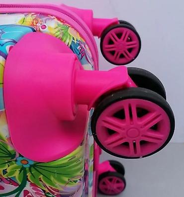 Rančevi, torbe i koferi: Dečiji kofer i ranac sa Barbie motivom – set za putovanja - Dizajn — 2