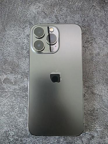 Apple iPhone: IPhone 13 Pro, Б/у, 256 ГБ, Графит, Защитное стекло, Кабель, Коробка — 2