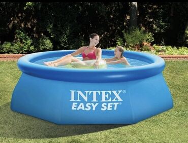 бассейн надувной: Бассейн надувной Intex Easy Set 244×61 см (28106). Бассейны серии Easy