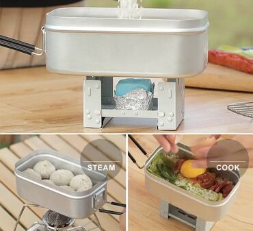 Tava-qazan dəstləri: Qazan, rəng - Gümüşü, Alüminium — 4