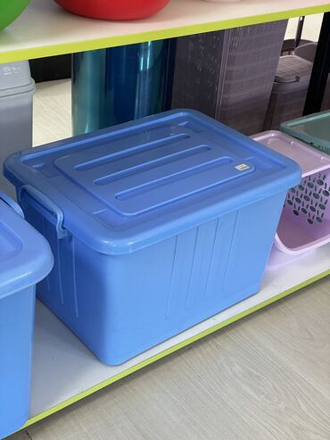 пластиковые емкости 5 кубов: Контейнер прямоугольный цветной jip 75л 35х45х60см ОПТОМ И В РОЗНИЦУ