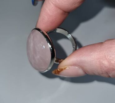 кольцо на палец: Кольцо уникальное посеребренное неправильной формы для