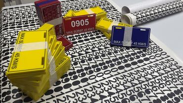 Mopedlər,skuterlər: 49cc motolar ucun nomreler satilir,tek tek alishda 8azn,10ve daha — 4