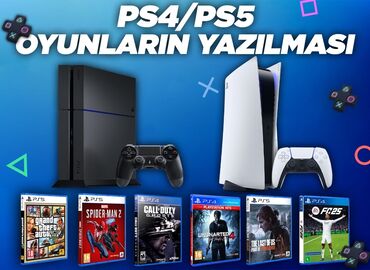 PS5 (Sony PlayStation 5): 🟢 WhatsApp'a yaza bilərsiniz. 🚀 Online və sürətli çatdırılma. PS4 ve