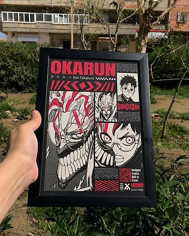 komputer ekran şəkilləri yüklə: LED işıqlı anime/poster çərçivələri - Dizayn: anime və oyun temalı — 6