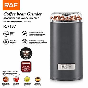 №: 12298 Məhsulun adı: Qəhvəüyüdən RAF R.7137 240W Grey Brend: RAF
