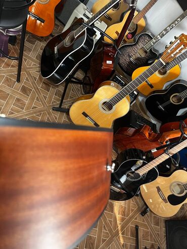 Akustik gitaralar: Akustik gitara, 6 sim, Yeni, Pulsuz çatdırılma — 9