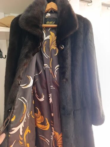 Шубы: Шуба, Норка, Длинная модель, Турция, XL — 2