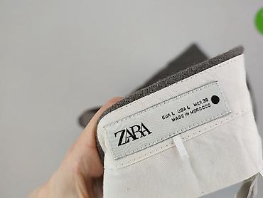chamur: Zara, Spodnie materiałowe damskie, rozmiar L — 5