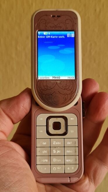 Nokia: Nokia 7373, bоја - Roze, Na preklapanje — 20