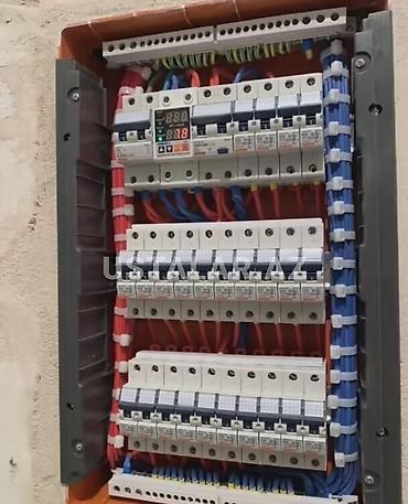 elektrik xidməti: Xidmət: Elektrik paylayıcı lövhələrin (şitlərin) yığılması və montajı — 4