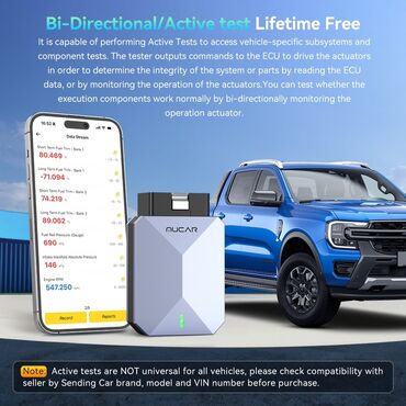 Alati za automobile: Novo- MUCAR BT200 MAX OBD2 CAN-FD Bi-directional ECM TCM ABS Novi — 3