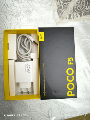 umico telefon: Poco F5, 256 GB, rəng - Qara