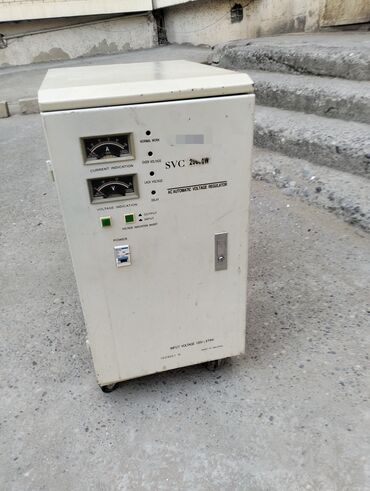 Электрические кабели: AC Avtomatik Gərginlik Tənzimləyicisi (SVC 20 kVA) içinde bezi