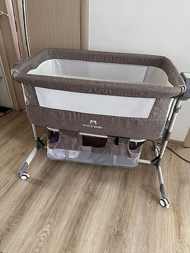Ремонт и строительство: Детская прикроватная колыбель Ining Baby с электронным блоком - — 4