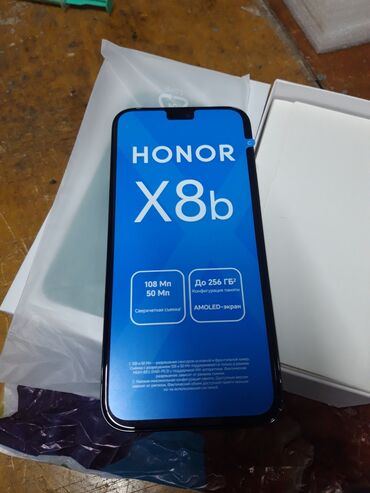 honor 8xb: Honor X8b, 256 GB, rəng - Qara, Zəmanət, Sensor, Barmaq izi