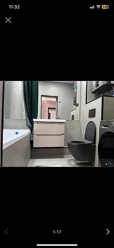 1 комната, 46 м², 5 этаж, Дизайнерский ремонт