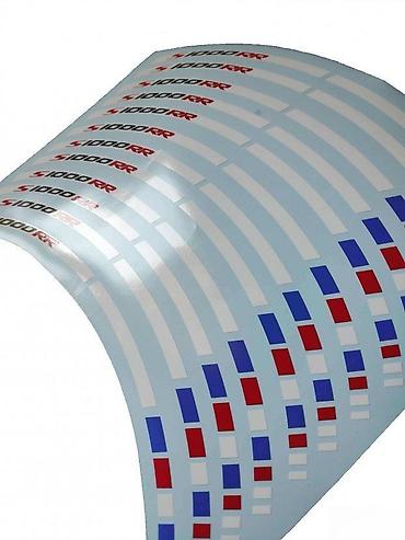 Tuning oprema: Nalepnice za motore - Trakice za felne - 1628 📌 Opis: Samolepljive — 14