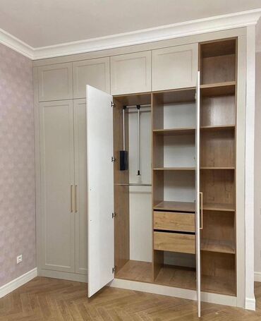 Шкафы для одежды: Шкаф для одежды, Новый, Прямой, Другой материал — 18