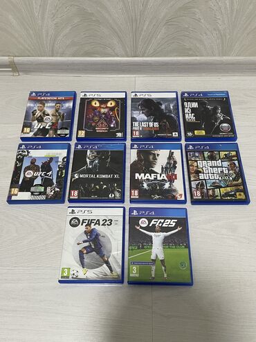 поко х 4 gt цена в бишкеке: 1.	UFC 2 - 1000 	2.	UFC 4 - 1800 	3.	Mortal Kombat XL - 1500 	4.	Mafia
