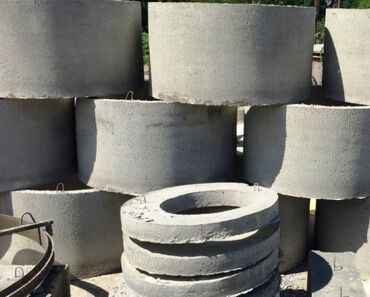 Железобетонные (ЖБИ) кольца для септика: Железобетонное (ЖБИ) кольцо для септика Размер: 150 x 90 x 10 см, Платная установка, Оптом — 9