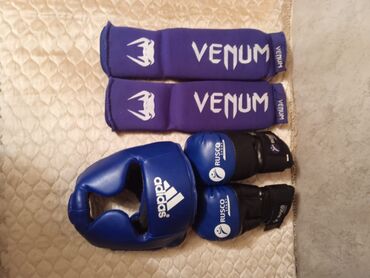 Другое для спорта и отдыха: Döyüş idmanı üçün tam set Komplektin tərkibi: - Venum marka bənövşəyi