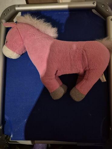 strumfovi plisane igracke: Roze poni.Ocuvan.Ne znam da li radi na baterije