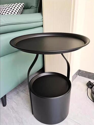 стол для кофейни: Журнальный Стол, цвет - Черный, Новый