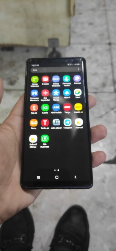 samsung galaxy j 6: Samsung Galaxy Note 9, 128 GB, rəng - Göy