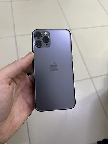 epson 8180: IPhone 11 Pro, Б/у, 64 ГБ, Графит, Зарядное устройство, Защитное стекло, Чехол, 81 % — 1