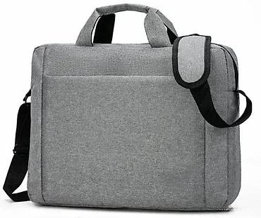 Futrole i torbe za laptopove: Torba za laptop – siva, poslovno-putna - Moderan dizajn od — 5