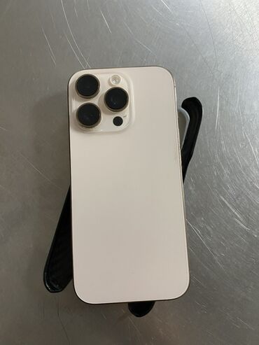 IPhone 16 Pro, 128 GB, Desert Titanium, Zəmanət, Kredit, Barmaq izi