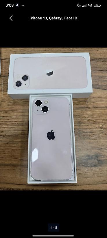 IPhone 13, 256 GB, Çəhrayı, Face ID lalafo.az -da IPhone 13, 256 GB, Çəhrayı, Face ID