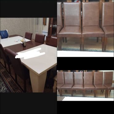 Restoran mebeli: Qonaq otağı üçün, İşlənmiş, 6 stul lalafo.az -da Restoran mebeli: Qonaq otağı üçün, İşlənmiş, 6 stul