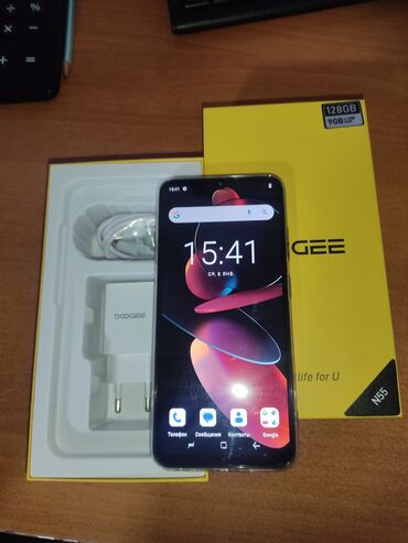 DOOGEE: DOOGEE, N55, Новый, 8 ГБ, цвет - Серебристый