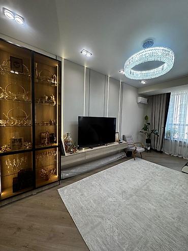 3комнаты: 3 комнаты, 100 м², Асанбай мкр Элитка, 5 этаж, Евроремонт — 7