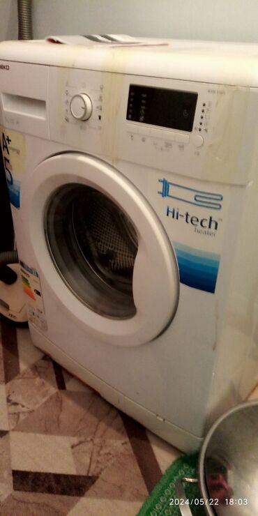 резина для стиральной машины: Стиральная машина Beko, Б/у, Автомат, До 5 кг