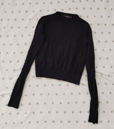 bershka pidzame: XS (EU 34), Cotton, Single-colored, color - Black