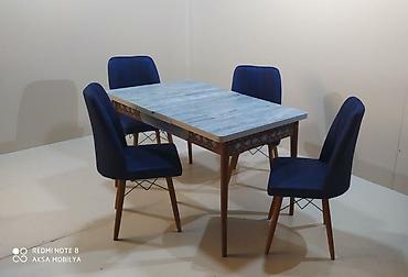 Masa və oturacaq dəstləri: 🇹🇷Türk istehsalı Möhtəşəm ✨✨ Kuxna üçün stol stul dəsti 2 stul 1 — 15