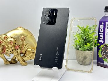 оперативка ddr2: Redmi, Redmi 13C, Б/у, 128 ГБ, цвет - Черный, 2 SIM